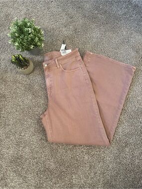 NWT Chico's Rose So Slimming High Rise Wide Leg Jeans